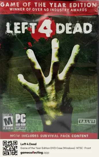 Left 4 Dead Computer, NTSC box front