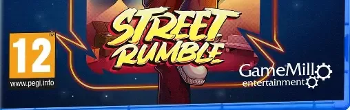 The Karate Kid: Street Rumble, the PEGI square on its front