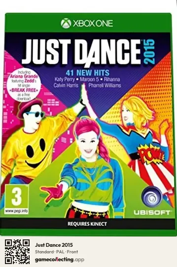 Just Dance 2015 Xbox One, PAL box front