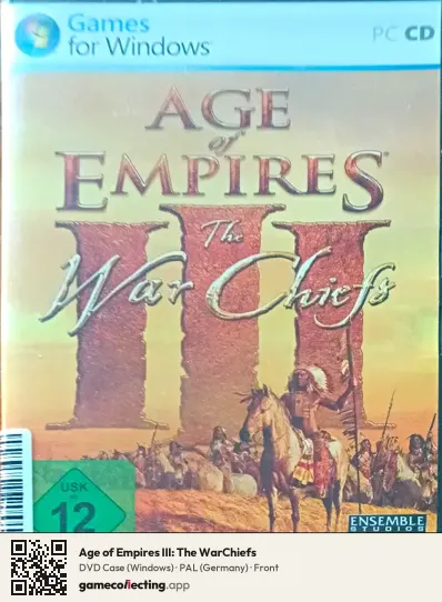 Age of Empires III: The WarChiefs Computer, Germany box front