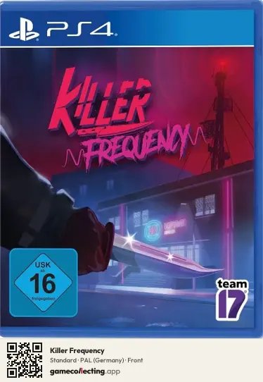 Killer Frequency PlayStation 4, Germany box front