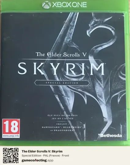 The Elder Scrolls V: Skyrim Xbox One, France box front