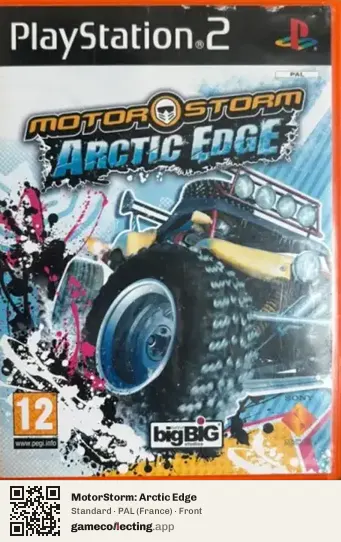 MotorStorm: Arctic Edge PlayStation 2, France box front