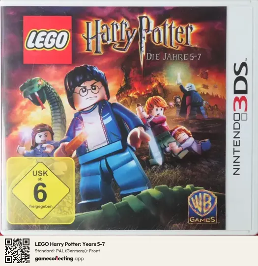 LEGO Harry Potter: Years 5-7 Nintendo 3DS, Germany box front