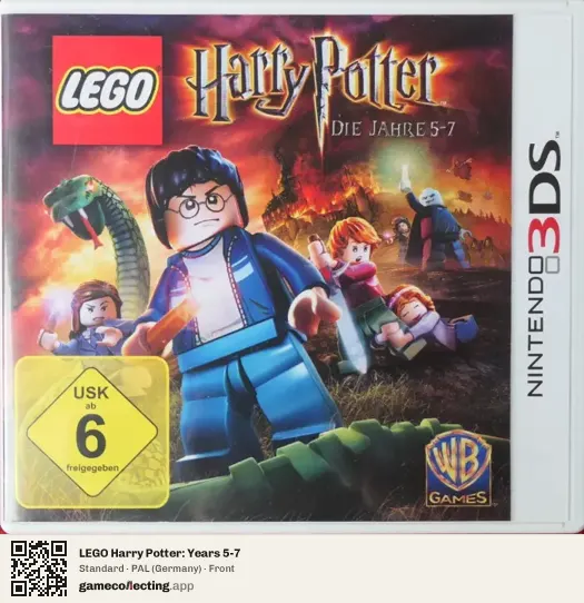 LEGO Harry Potter: Years 5-7 Nintendo 3DS, Germany box front