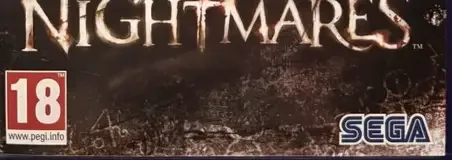 Rise of Nightmares, the PEGI square on its front