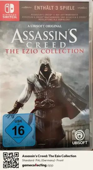 Assassin's Creed: The Ezio Collection Nintendo Switch, Germany box front