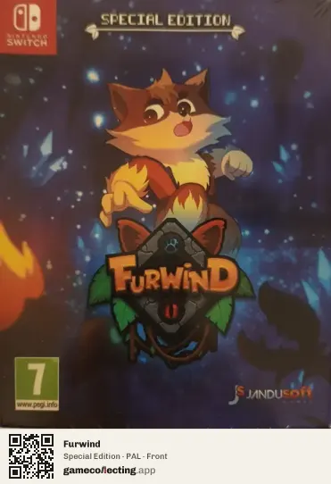 Furwind Nintendo Switch, PAL box front