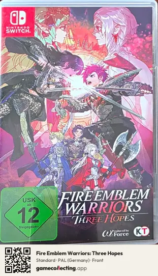 Fire Emblem Warriors: Three Hopes Nintendo Switch, Germany box front