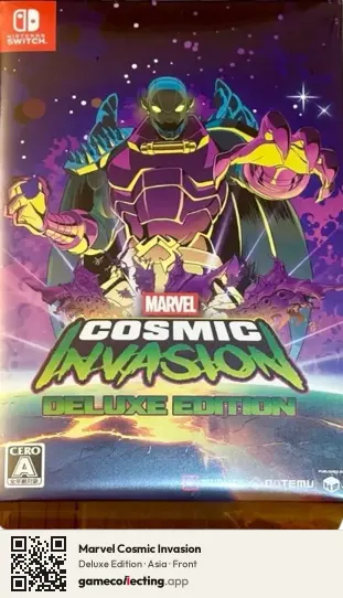 Marvel Cosmic Invasion Nintendo Switch, Asia box front