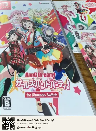 BanG Dream! Girls Band Party! Nintendo Switch, Asia box front
