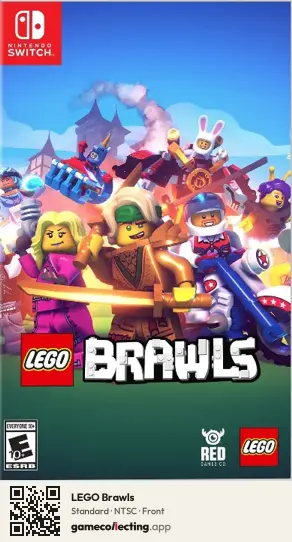 LEGO Brawls Nintendo Switch, NTSC box front