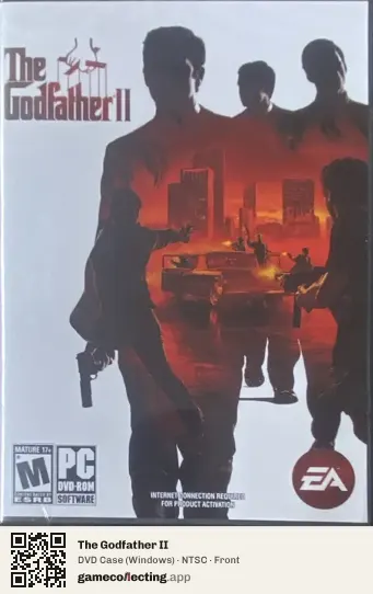 The Godfather II Computer, NTSC box front