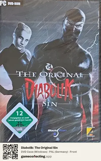Diabolik: The Original Sin Computer, Germany box front