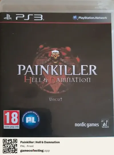 Painkiller: Hell & Damnation PlayStation 3, PAL box front