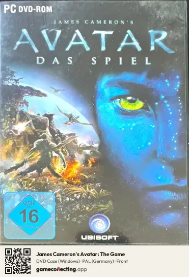 James Cameron's Avatar: The Game Computer, Germany box front