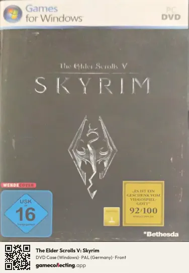 The Elder Scrolls V: Skyrim Computer, Germany box front