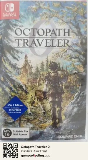 Octopath Traveler 0 Nintendo Switch, Asia box front