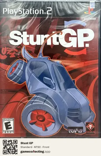 Stunt GP PlayStation 2, NTSC box front