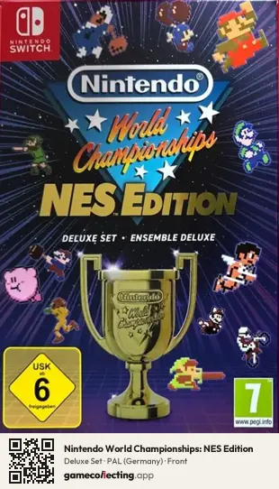 Nintendo World Championships: NES Edition Nintendo Switch, Germany box front