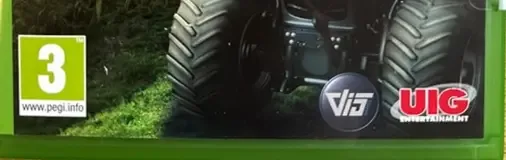 Professional Farmer 2017, the PEGI square on its front