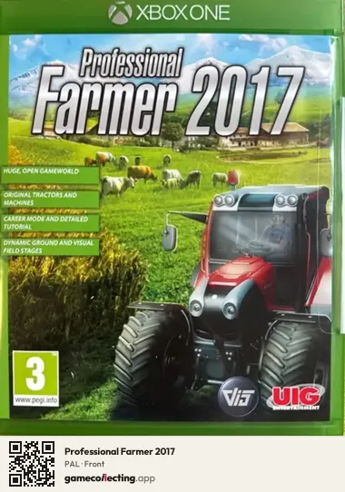 Professional Farmer 2017 Xbox One, PAL box front
