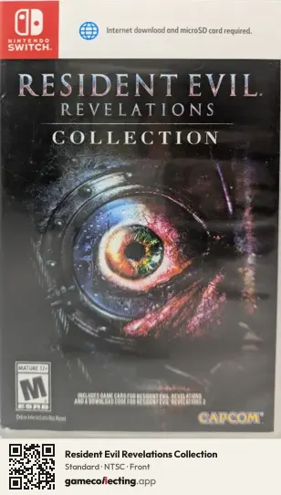 Resident Evil Revelations Collection Nintendo Switch, NTSC box front
