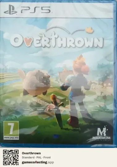 Overthrown PlayStation 5, PAL box front