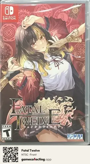 Fatal Twelve Nintendo Switch, NTSC box front