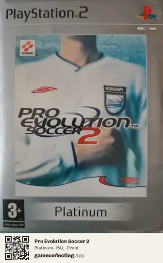 Pro Evolution Soccer 2 PlayStation 2, PAL box front