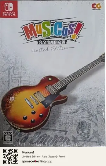 Musicus! Nintendo Switch, Asia box front