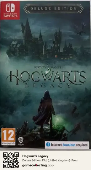 Hogwarts Legacy Nintendo Switch, United Kingdom box front