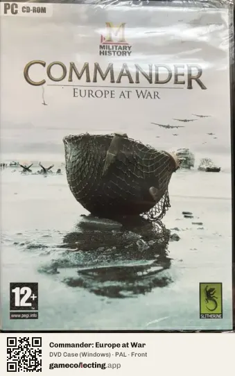 Commander: Europe at War Computer, PAL box front