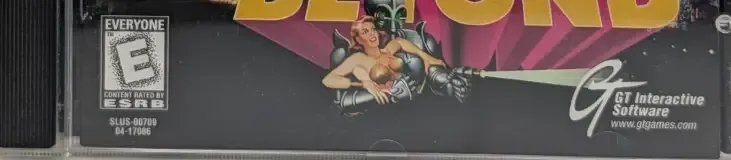 Invasion from Beyond, the ESRB box on its front
