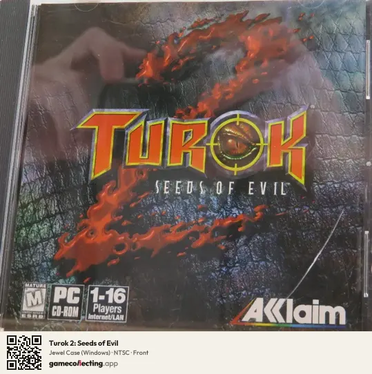 Turok 2: Seeds of Evil Computer, NTSC box front