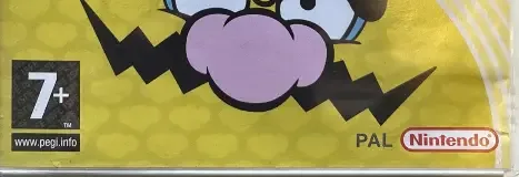 WarioWare: Smooth Moves, the PEGI square on its front
