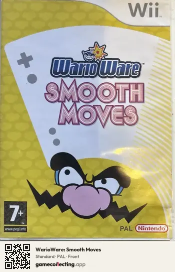 WarioWare: Smooth Moves Nintendo Wii, PAL box front