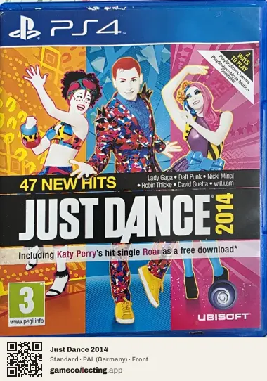 Just Dance 2014 PlayStation 4, Germany box front