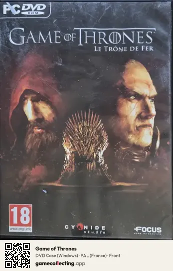 Game of Thrones Computer, France box front