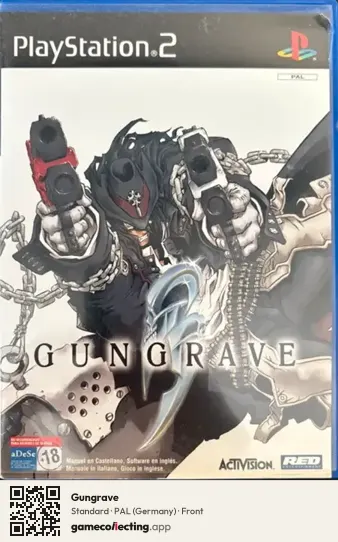 Gungrave PlayStation 2, Germany box front