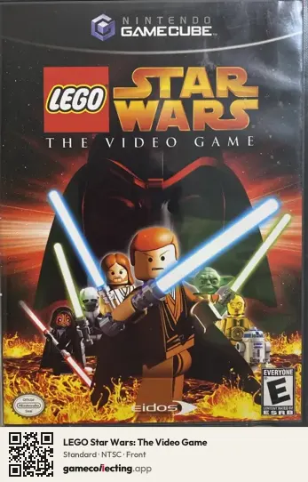 LEGO Star Wars: The Video Game Nintendo GameCube, NTSC box front