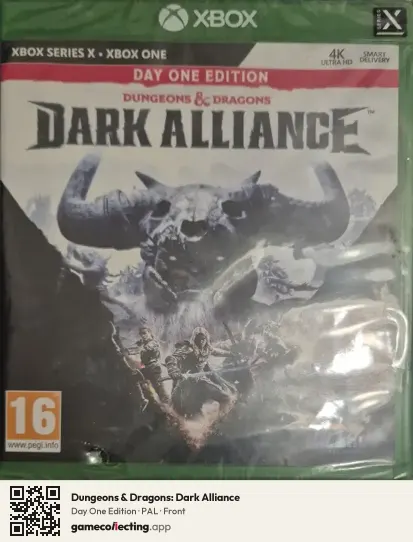 Dungeons & Dragons: Dark Alliance Xbox Series X, PAL box front