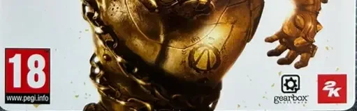 Borderlands 4, the PEGI square on its front