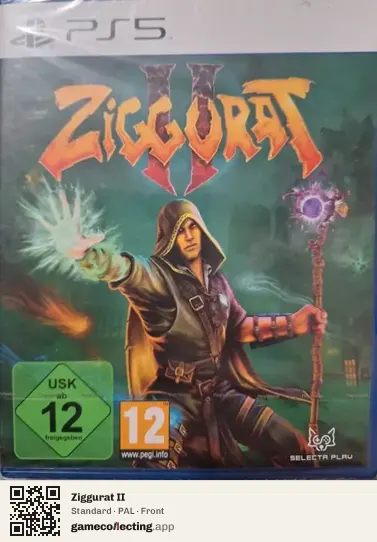 Ziggurat II PlayStation 5, PAL box front