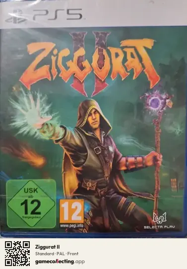 Ziggurat II PlayStation 5, PAL box front