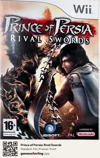 Prince of Persia: Rival Swords Nintendo Wii, France box front