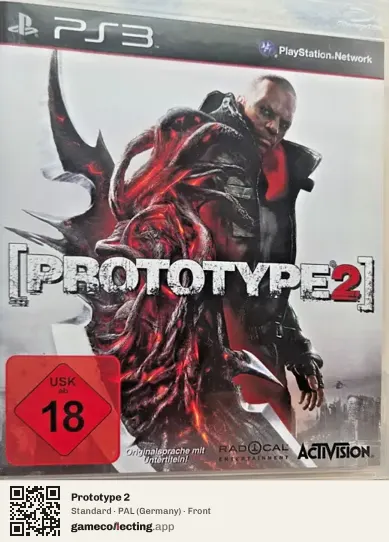 Prototype 2 PlayStation 3, Germany box front