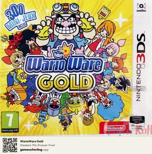 WarioWare Gold Nintendo 3DS, France box front