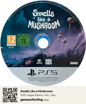 Smells Like a Mushroom PlayStation 5, PAL disc