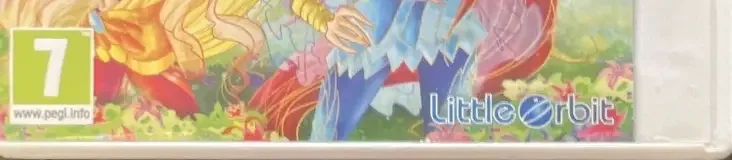 Winx Club: Saving Alfea, the PEGI square on its front